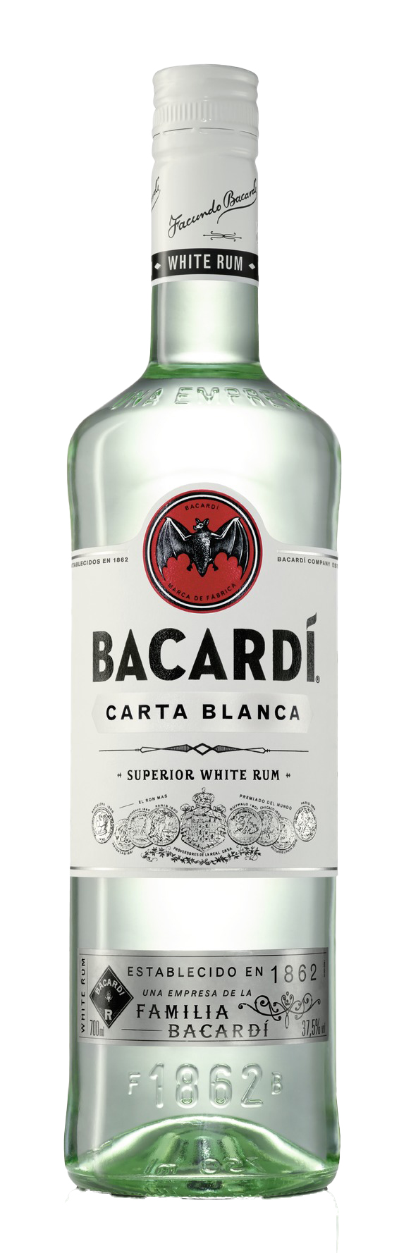 Bacardi Carta Blanca Rum 37,5% | 0,7l