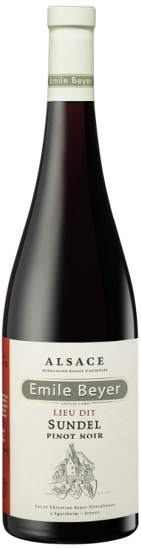 Emile Beyer Sundel Pinot Noir | Lieu-dit Alsace A.O.C. | Bio(ABCERT: DE-ÖKO-006)