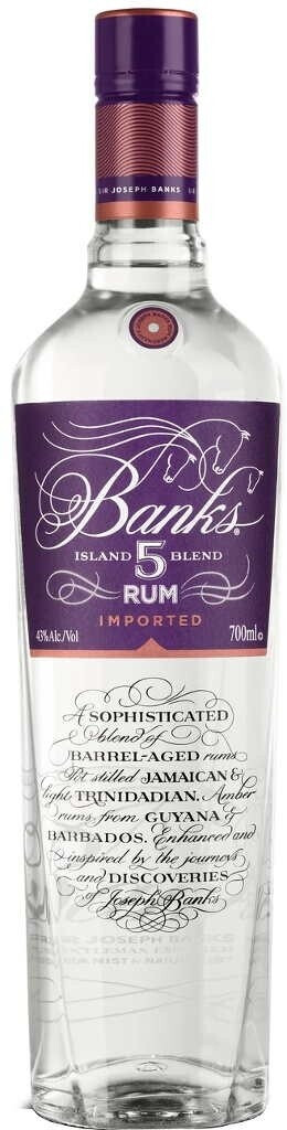 Banks 5 Island Rum 43% | 0,70!