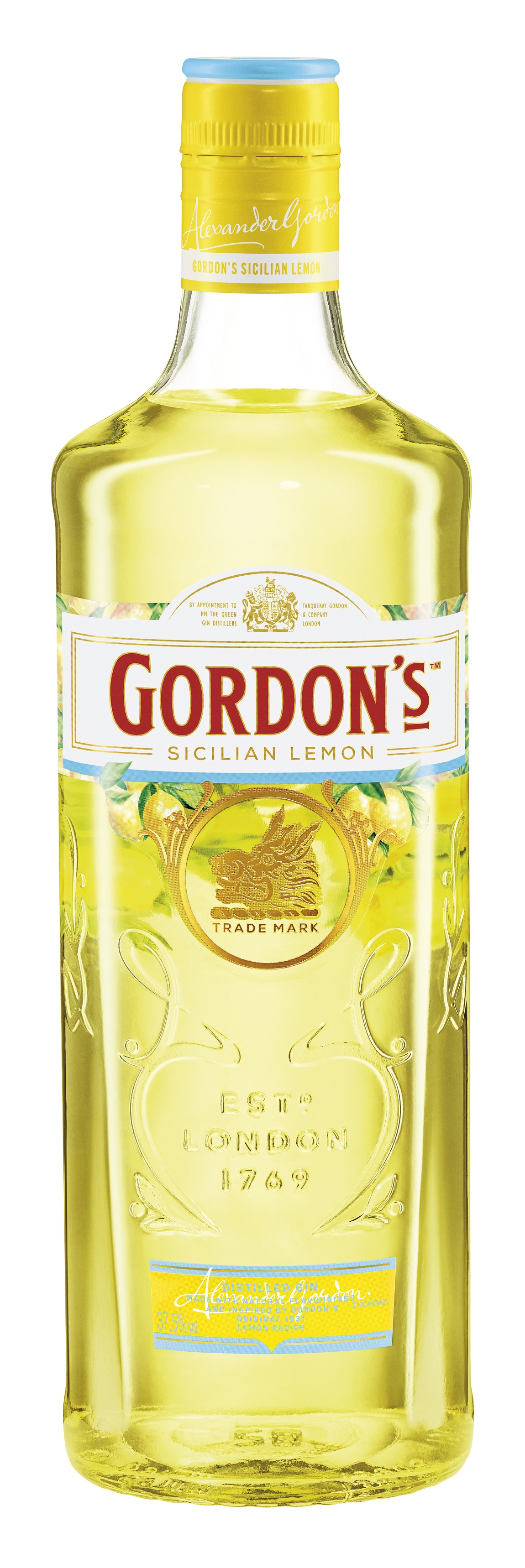 Gordon's Sicilian Lemon | Gin 37,5% 0,7l!