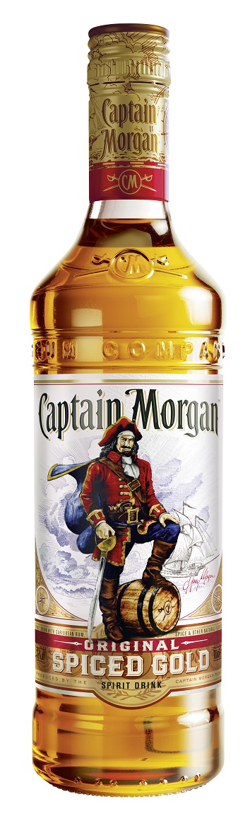 Captain Morgan Rum Spiced Gold | 35% 0,7l
