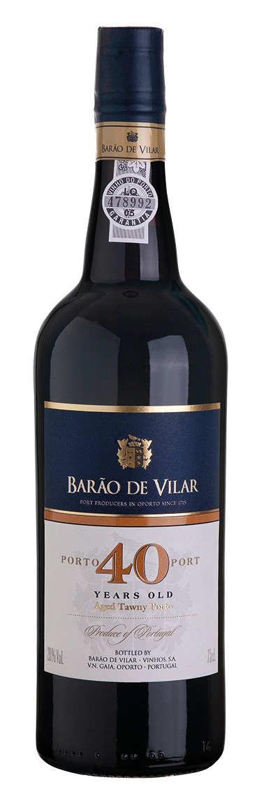 Barão de Vilar 40 Years Old | Tawany Port 0,50l | in Schatulle
