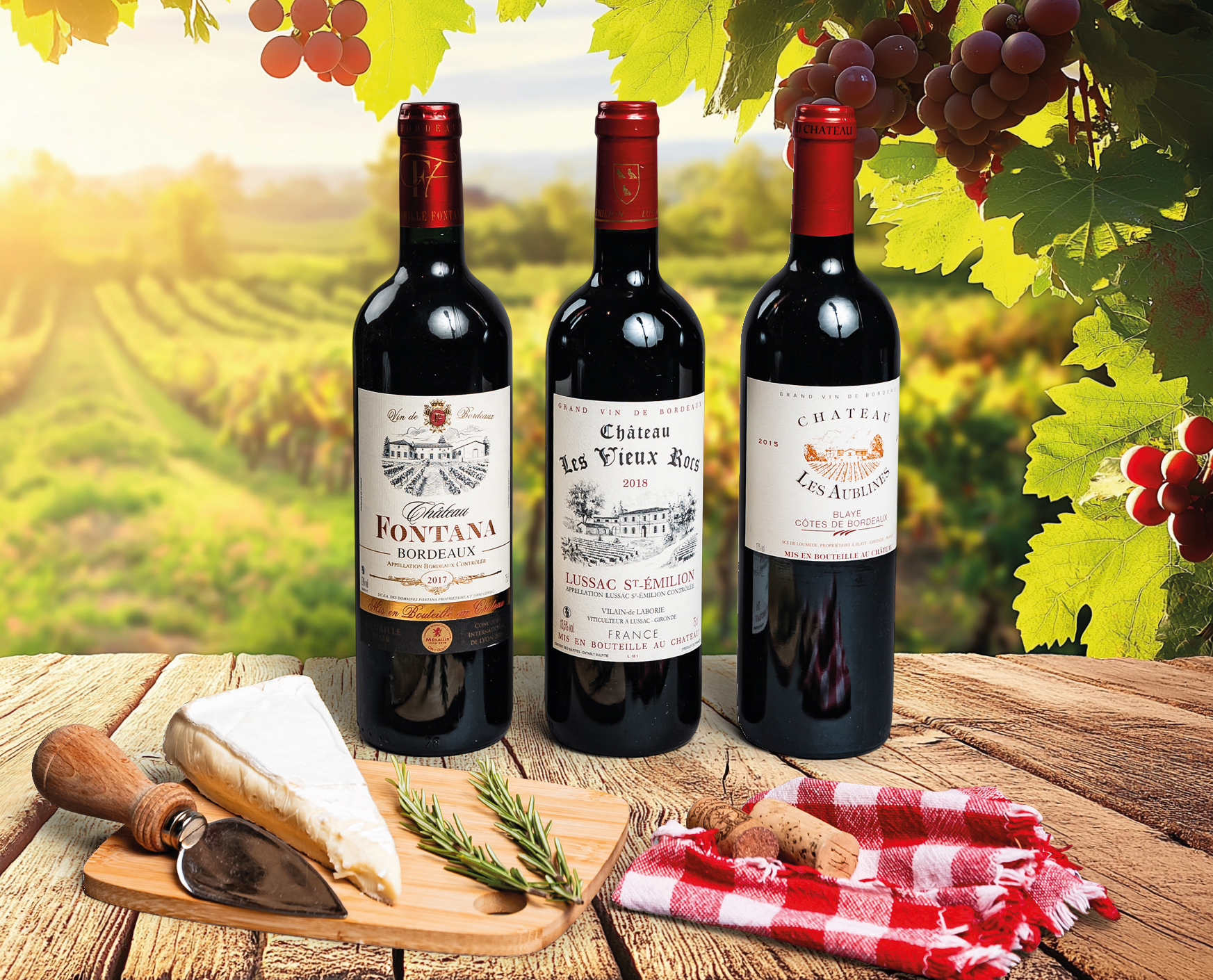 Geschenkpackung | Bordeaux Kiste