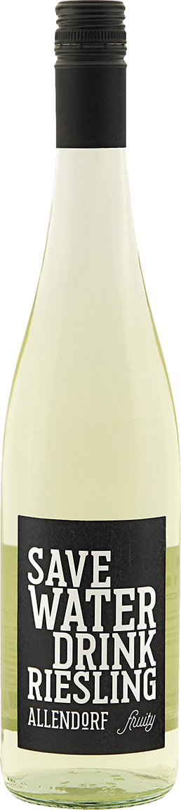 Allendorf Save WATER drink | RIESLING fruity