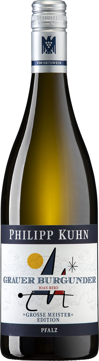 Kuhn "Große Meister Edition | Joan Miro" Grauer Burgunder