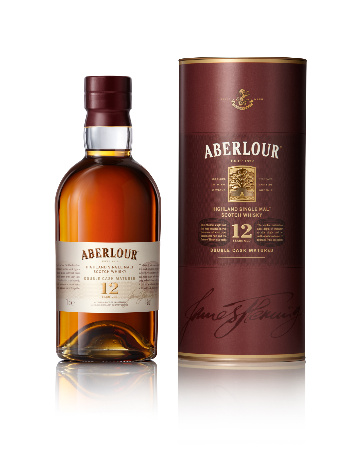 Aberlour 12 years Double Cask | Matured Speyside Malt Whisky | 40% 0,7l