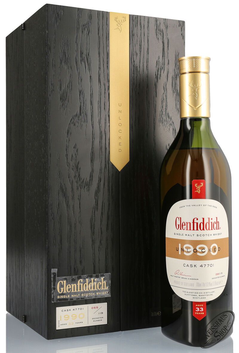 Glenfiddich Archive 1990 | Cask 47698 Single Speyside | Whisky 57,2% 0,7l!