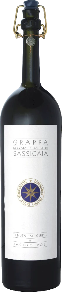 Poli Grappa Elevate in Barili | Sassicaia 40% 0,5l