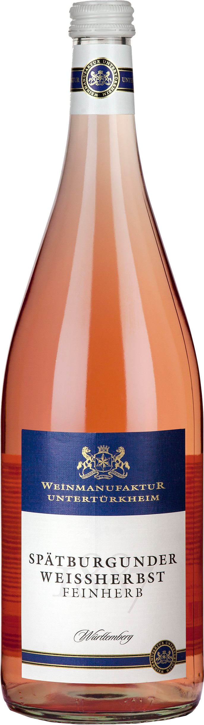 Weinmanufaktur Untertürkheim | Spätburgunder Weißherbst | feinherb 1,00 l Mehrweg!
