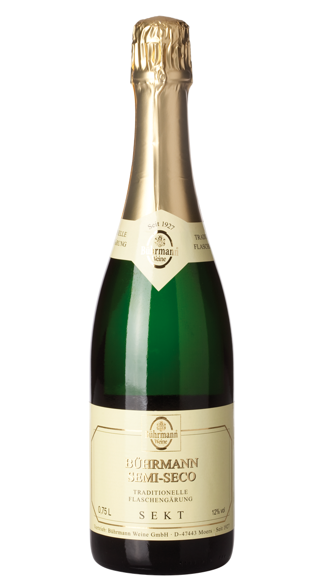 Bührmann Semi-Seco | Traditionelle | Flaschengärung 12 % 0,75 l