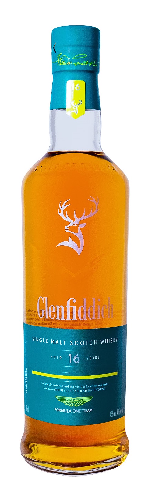 Glenfiddich 16 years Limited | Edition "Aston Martin" Single | Speyside Malt 40% 0,7l!