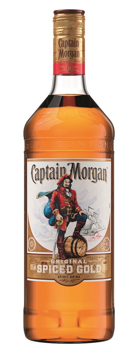 Captain Morgan Rum Spiced Gold | 35% 1,0l
