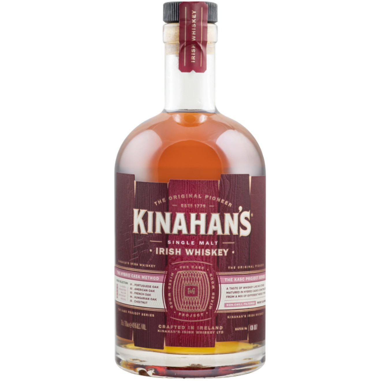 Kinahan's Kasc Project M.001 | Irish Whiskey 45% 0,70l!