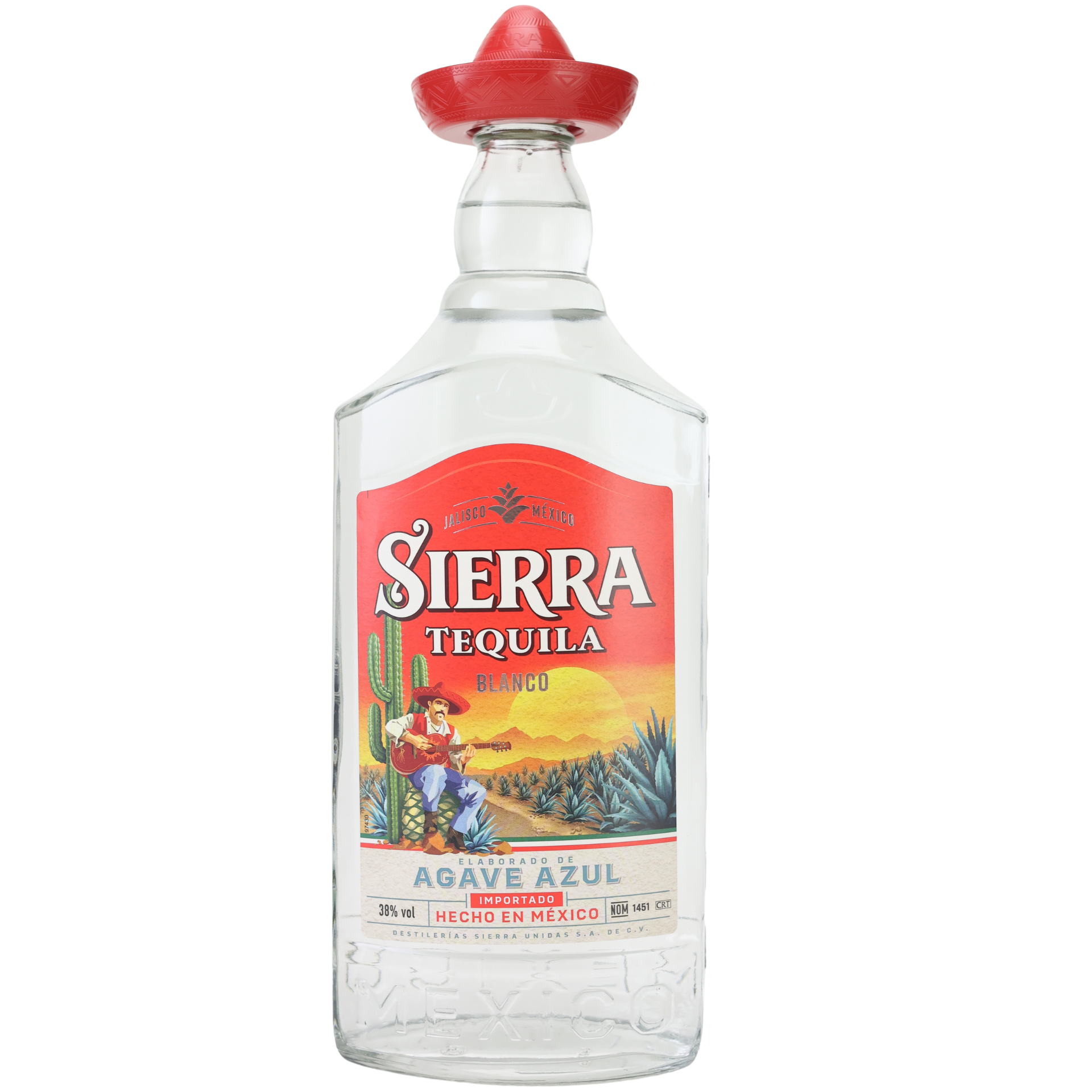 4 Bar Tequila Silver 38% 1,0l