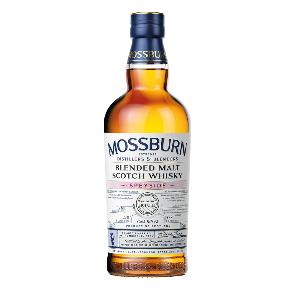 Mossburn Signature | Smoke and Spice Cask 1 | Island Blended Malt Scotch | Whisky 46% 0,70l
