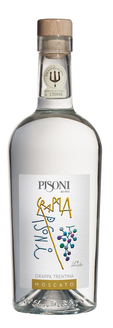 Pisoni Moscato | Grappa 43% 0,70l
