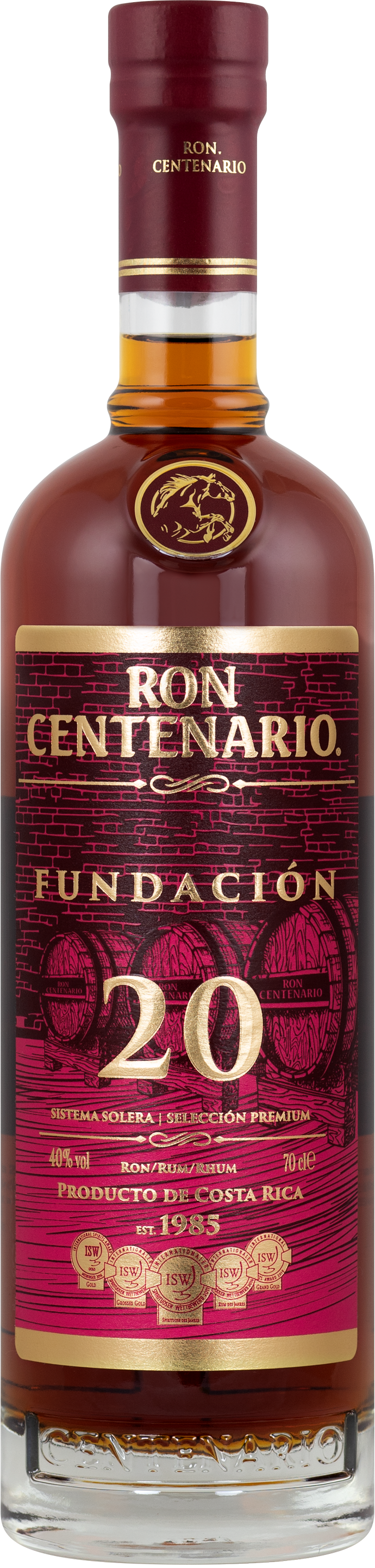 Centenario Rum 20 Fundación | 40% 0,7l!