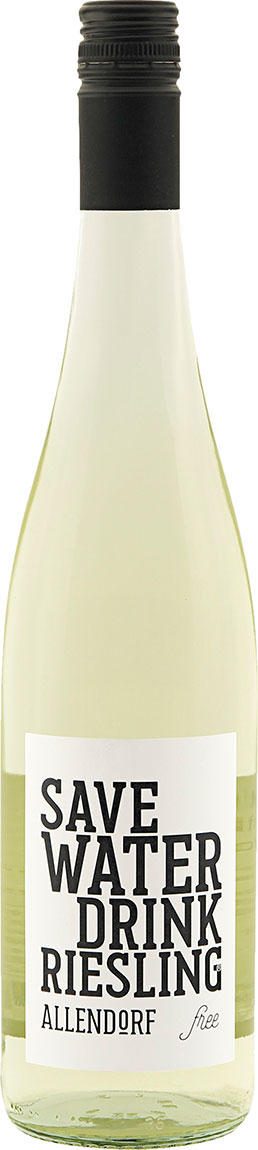 Allendorf Save WATER drink | RIESLING free | -entalkoholisiert-