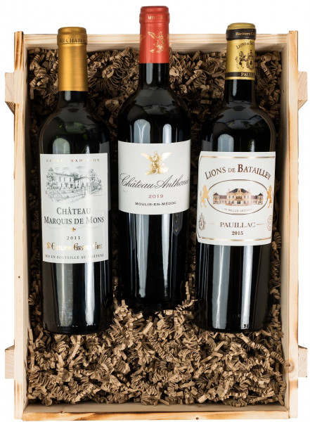 Geschenkpackung Grand Cru Bordeaux