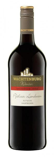 Wachtenburg Landwein Rot Halbtrocken 1,00 l!