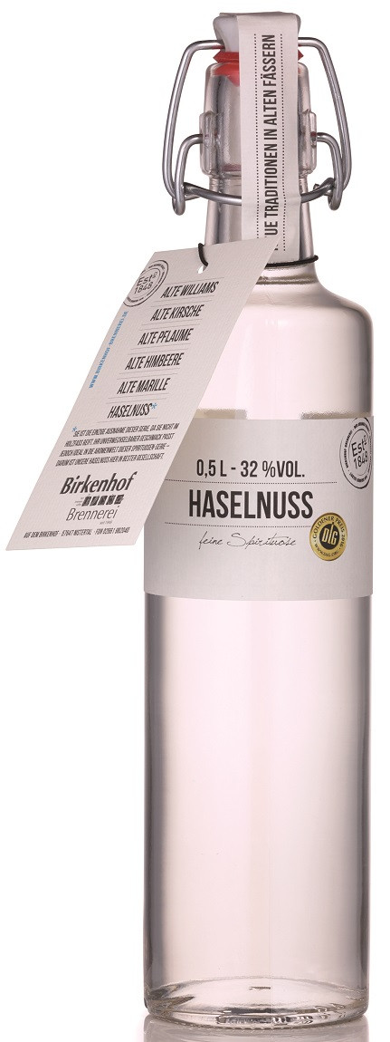 Birkenhof Haselnuss Liqueur 25% 0,50l