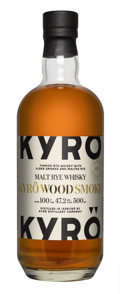 Kyrö Wood Smoke Malt Rye Whisky 47,2% 0,50l