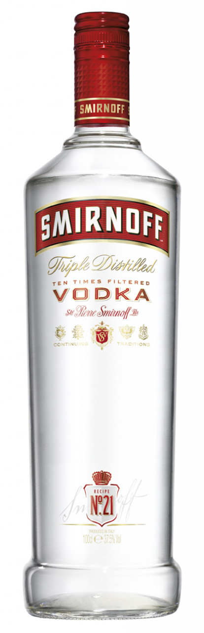 Smirnoff Vodka Red Label 37,5% 1,0l