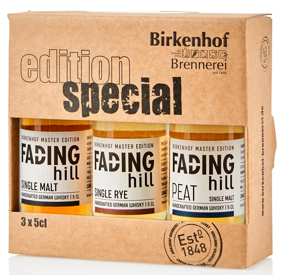 Fading Hill Tasting-Set Whisky-Special 01 3 x 0,05l