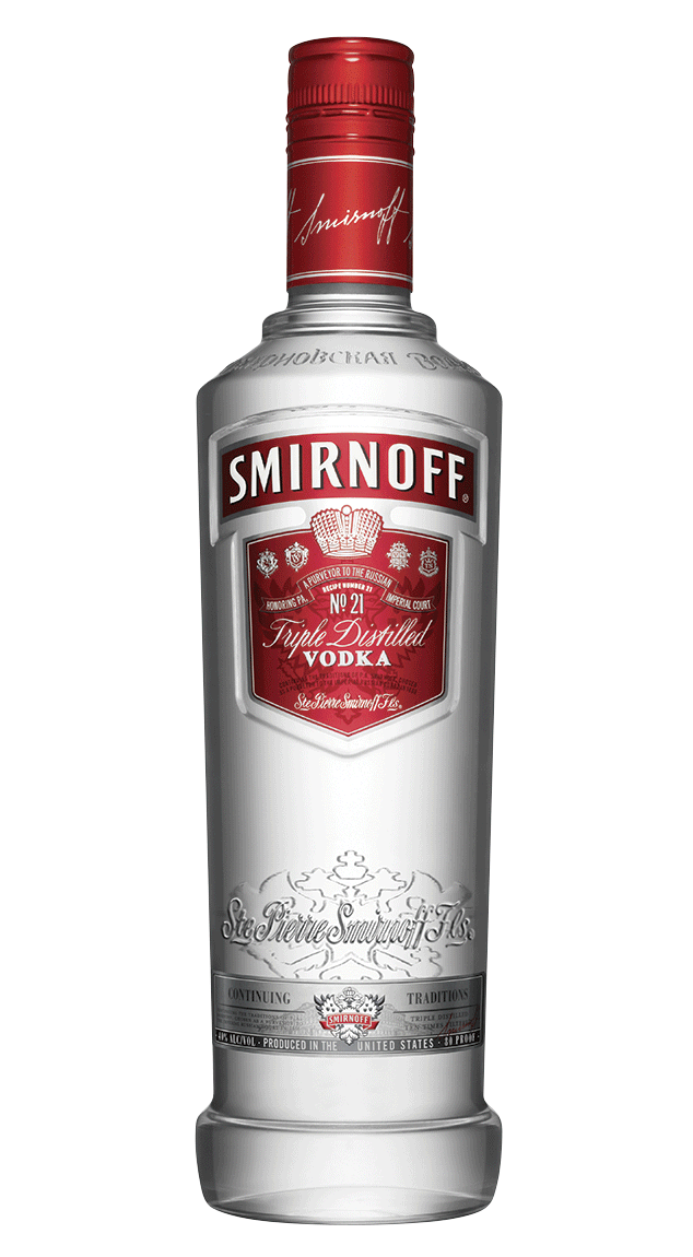 Smirnoff Vodka Red Label 37,5% 0,5l | Vodka | Spirituosen | Bührmann Weine