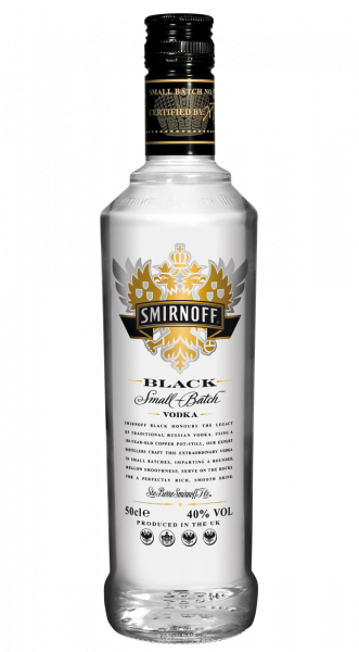*Smirnoff Vodka Black Label No. 55 40% 0,5l -VOM LIEFERANTEN AUSGELISTET-