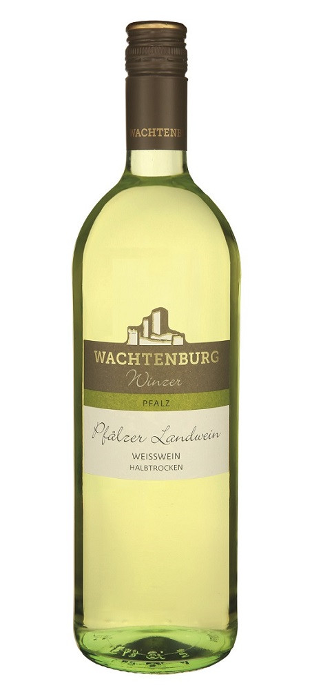 2022 Wachtenburg Pfälzer Landwein Weiß Trocken 1,00 l