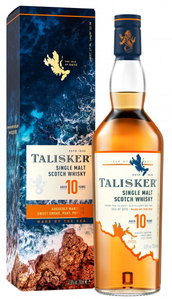 Talisker 10 years Isle of Skye Malt Whisky 45,8% 0,7l