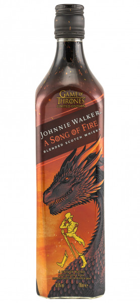 Johnnie Walker Game of Thrones Song of Fire 40,8% 0,7l!