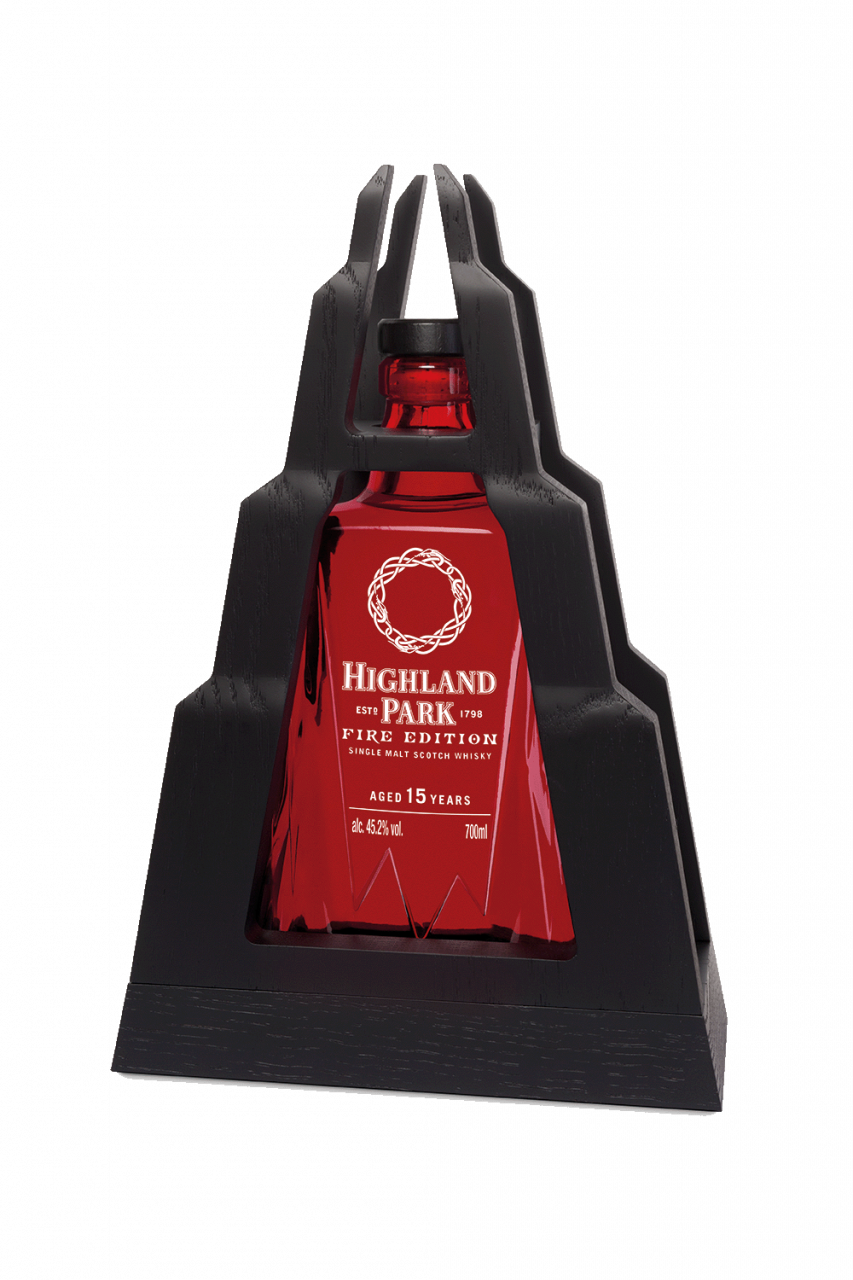Highland Park FIRE Edition 15 years Orkney Single Malt Whisky 0,7l -streng limitiert- !