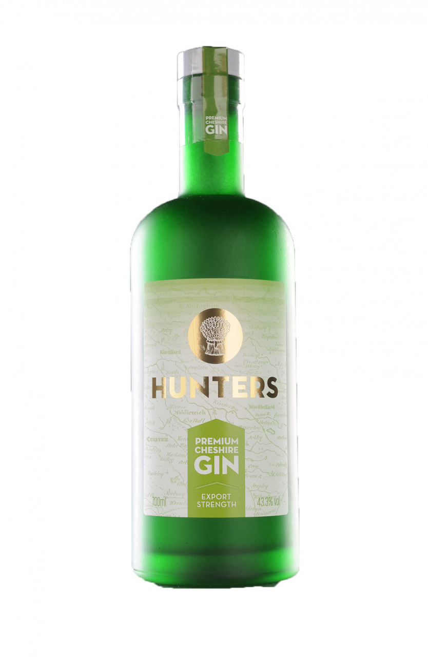 Hunters Premium Cheshire Gin 43,3% 0,7l!