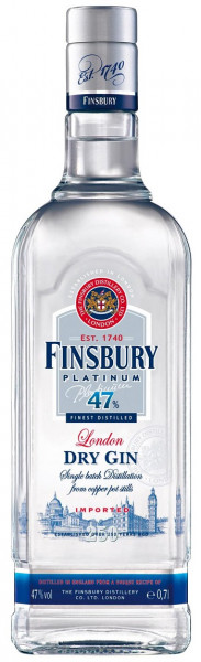 Finsbury Gin Platinum 47% 1,0l