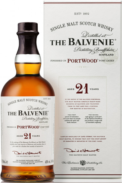 Balvenie 21 years Port Wood Speyside Malt Whisky 40% 0,7l