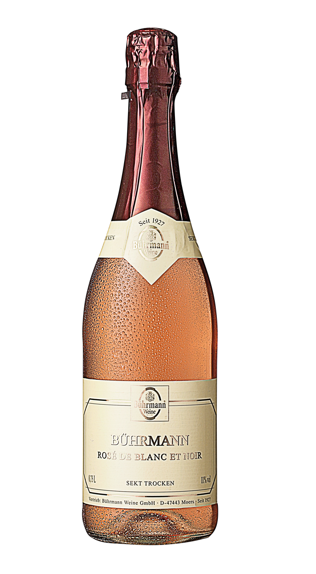 Bührmann Rosé de Blanc et Noir Sekt Trocken 11 % 0,75 l