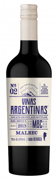 2019 Viñas Argentinas Malbec Mendoza