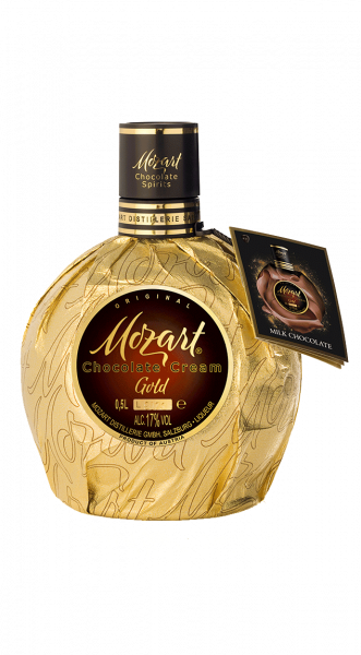 Mozartlikör Original Chocolate Cream (Gold) 17% 0,5l