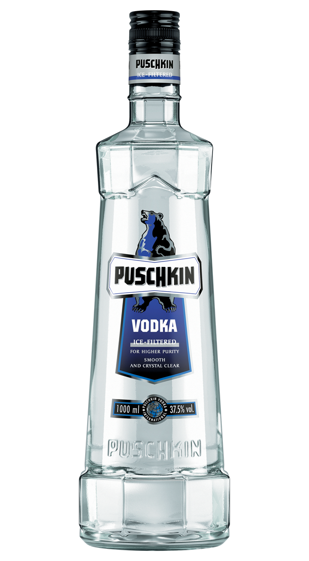 Puschkin Vodka 37,5% 1,0l!