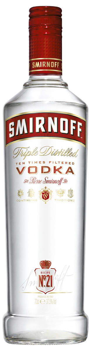 Smirnoff Vodka Red Label 37,5% 0,7l