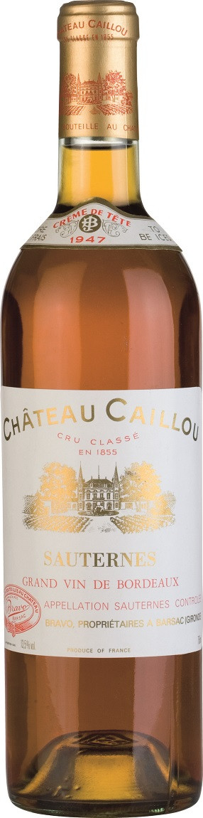 1947 Château Caillou Sauternes Grand Cru Classé A.C.