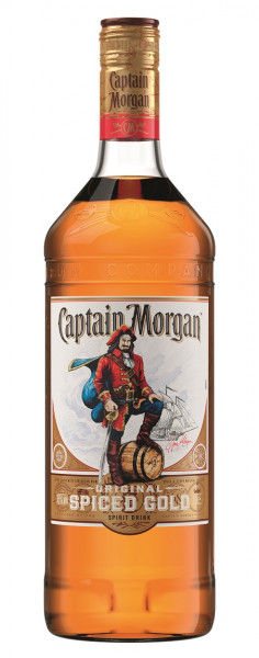 Captain Morgan Rum Spiced Gold 35% 1,0l