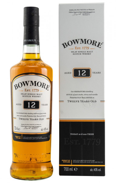 Bowmore 12 years Islay Single Malt Whisky 0,7l