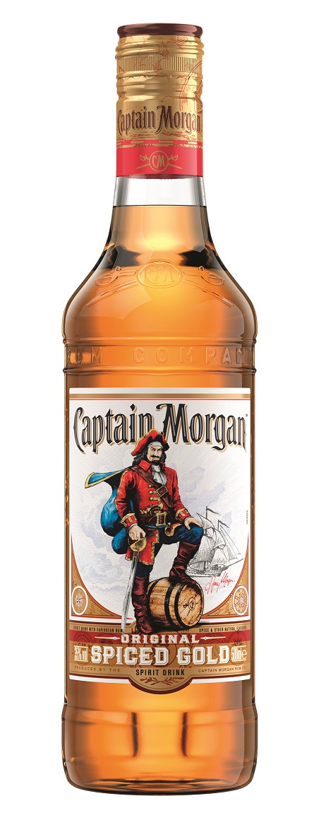 Captain Morgan Rum Spiced Gold 35% 0,5l