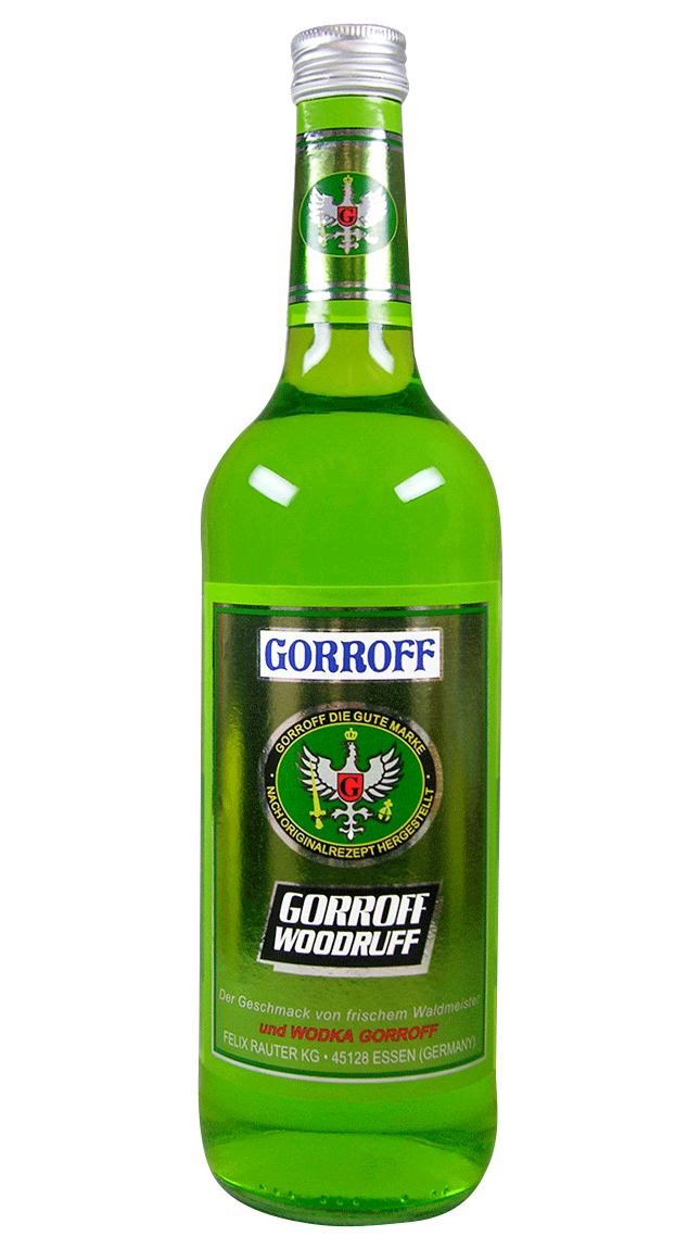 Rauter Waldmeister Wodka Woodruff Gorroff 16% 1,0l | Spirituosenliköre ...
