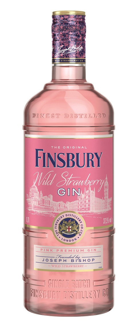 Finsbury Wild Strawberry Gin 37,5% 1,00 l