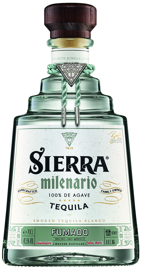 Sierra Milenario Tequila Fumado 0,7l!