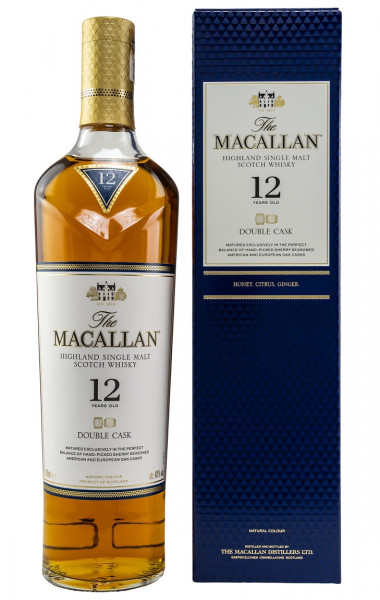 The Macallan Double Cask 12 years Single Highland Malt Whisky 40% 0,7l